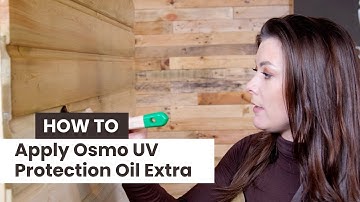 How to apply Osmo UV Protection Oil Extra