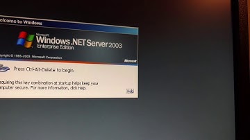 Gage OS Reviews Episode 39: Windows .Net Server 2003 Enterprise Edition Build 3718