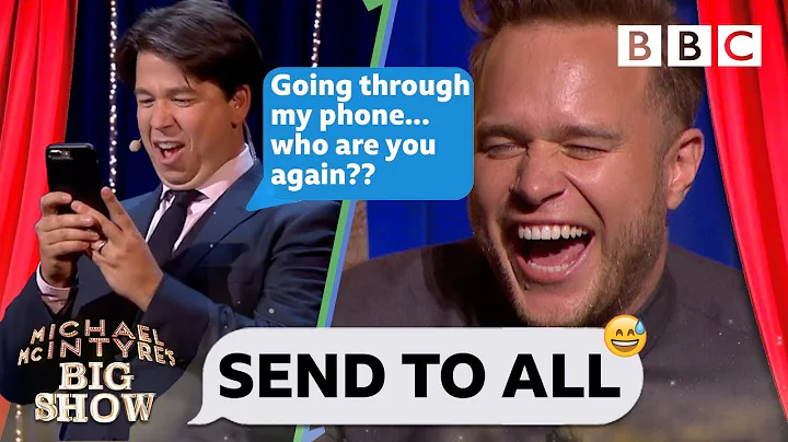 Olly Murs in stitches over Send to All | Michael M...