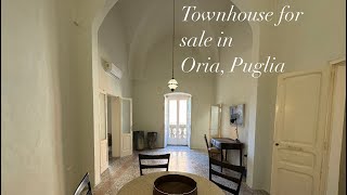 Townhouse for sale in Oria, Puglia, Southern Italy