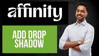 How to Add Drop Shadow to Text in Affinity | Create Drop Shadow Effect