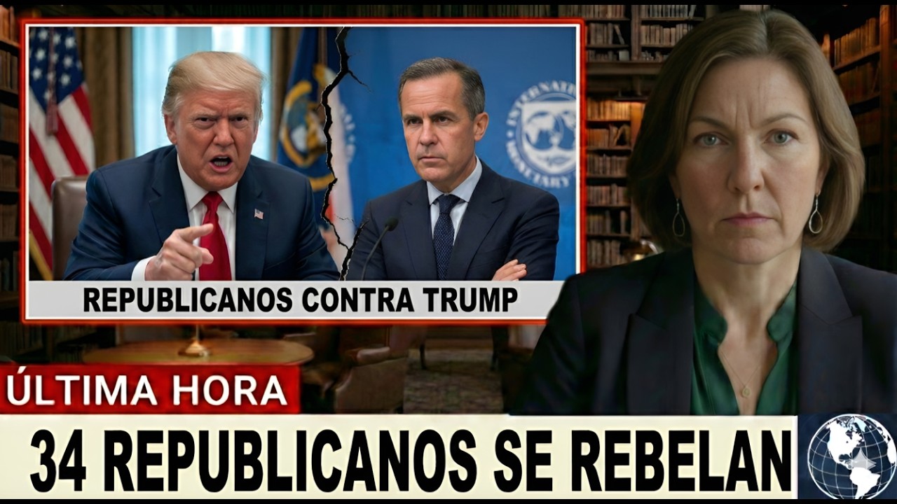 URGENTE: 34 republicanos se rebelan: La Enmienda 25 amenaza la presidencia de Trump