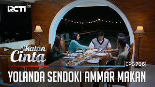 RISIH!! YOLANDA COBA SENDOKI AMMAR MAKAN | IKATAN CINTA