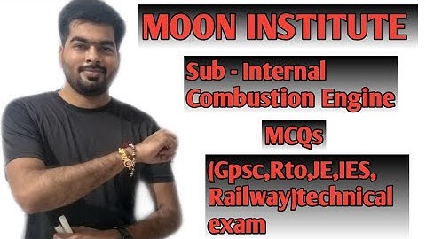 Internal Combustion Engine | Mcqs | Gpsc | RTO | JE | Railway | Mechanical engineering || Part 4 ||