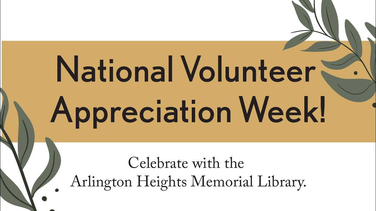 National Volunteer Appreciation Week 2021