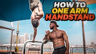 How to: ONE Arm Handstand with @Gaggi Yatarov