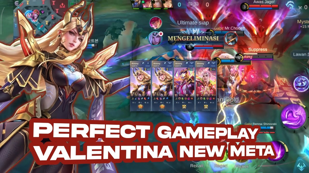 TUTORIAL VALENTINA DI SEASON BARU | MOBILE LEGEND BANG BANG