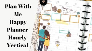 PLANNING LIFE WITH ERIN | Plan With Me | Happy Planner | Vertical Hourly