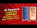 Nekithia Travel Mini 900W Dryer Review | 10 Reasons NOT to Buy ⚠️🚫