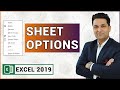 How to sheet in excel | Sheet Options in Excel | Microsoft Excel Tutorial