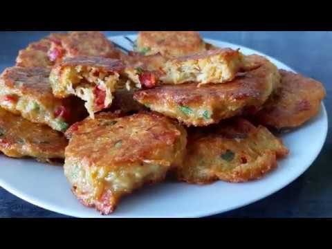 ბოსტნეულის კატლეტის მომზადება - bostneulis katletis momzadeba