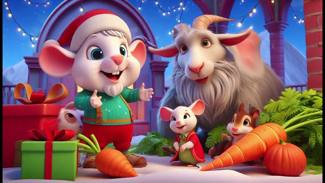 The Tiny Mice, the Laughing Goat & the Magic Carrot: A Fun Kids’ Adventure Song!