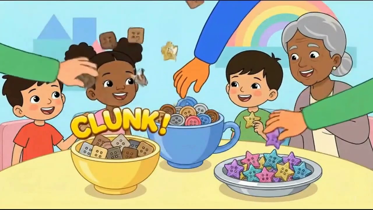 The Button Box Boogie 🎵 | Learn Colors, Shapes & Sorting! | Fun Kids Song | Kiddofy_Tunes