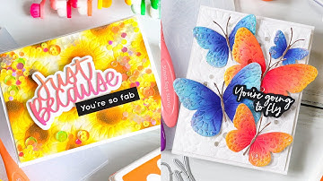 Embossing Folders 2 Ways + Simon