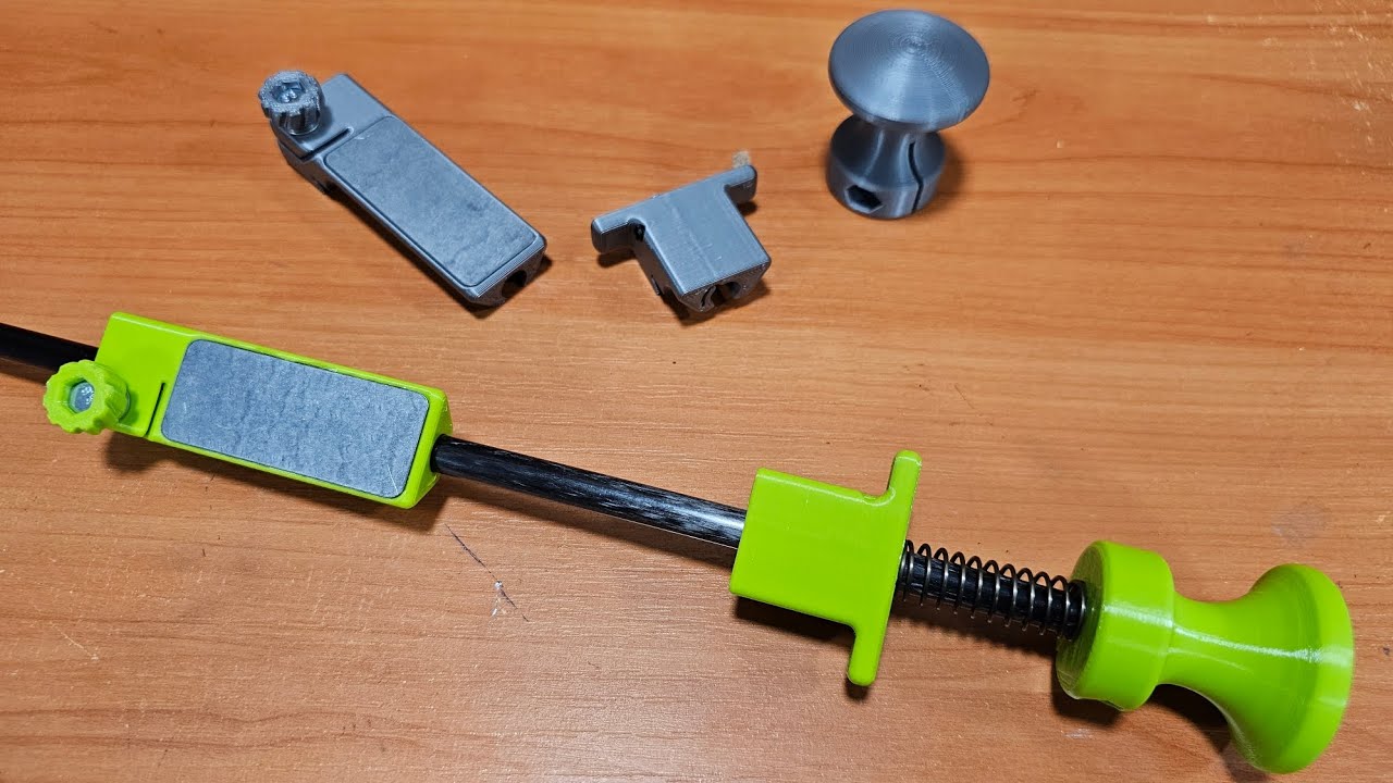 Обновлённые зажимы для абразива.