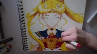 Super Sailor Moon Drawing
