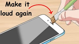 How to clean iPhone speaker without disassemble it