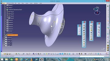 Catia V5-removed multisetion solid