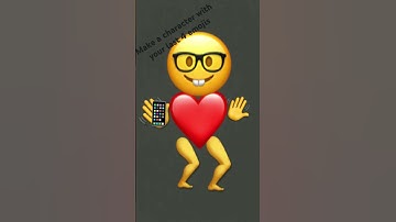 Make a character with your last 4️⃣ emojis #trending #popular #trending shorts #funny
