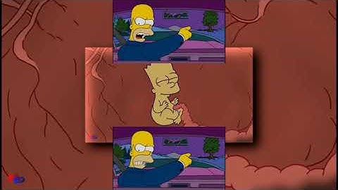 (REQUESTED) The Simpsons Reason why Bart has Spiky hairstyle Scan (Veg Replace)