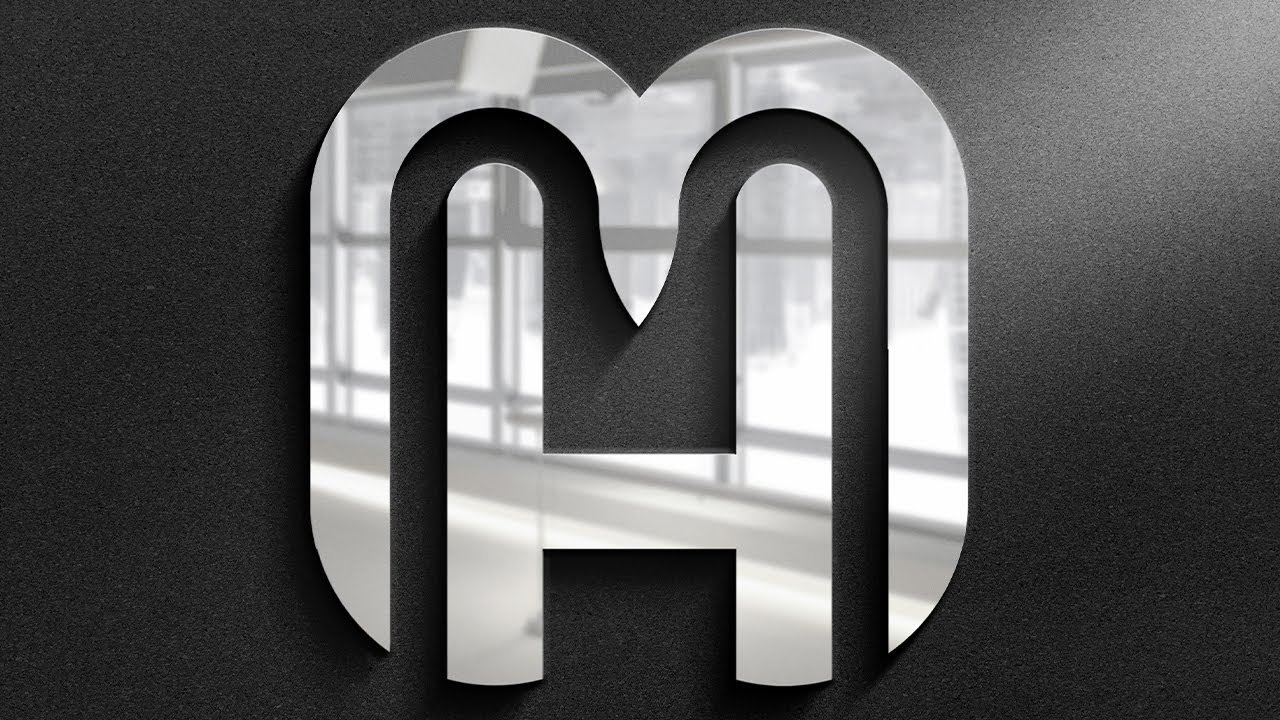 Mh professional logo design logo design illustrator youtube