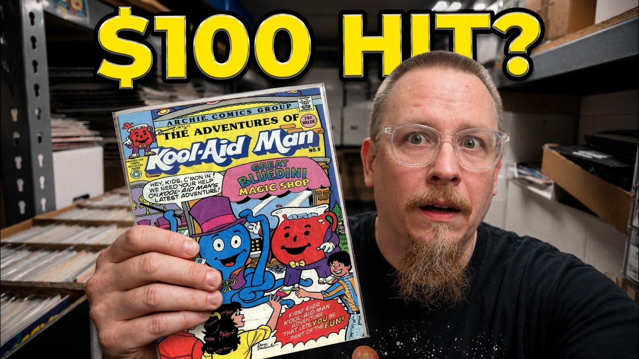I Found a Rare $100 Comic in a $34 Junk Comic Book Lot... Worth It?
