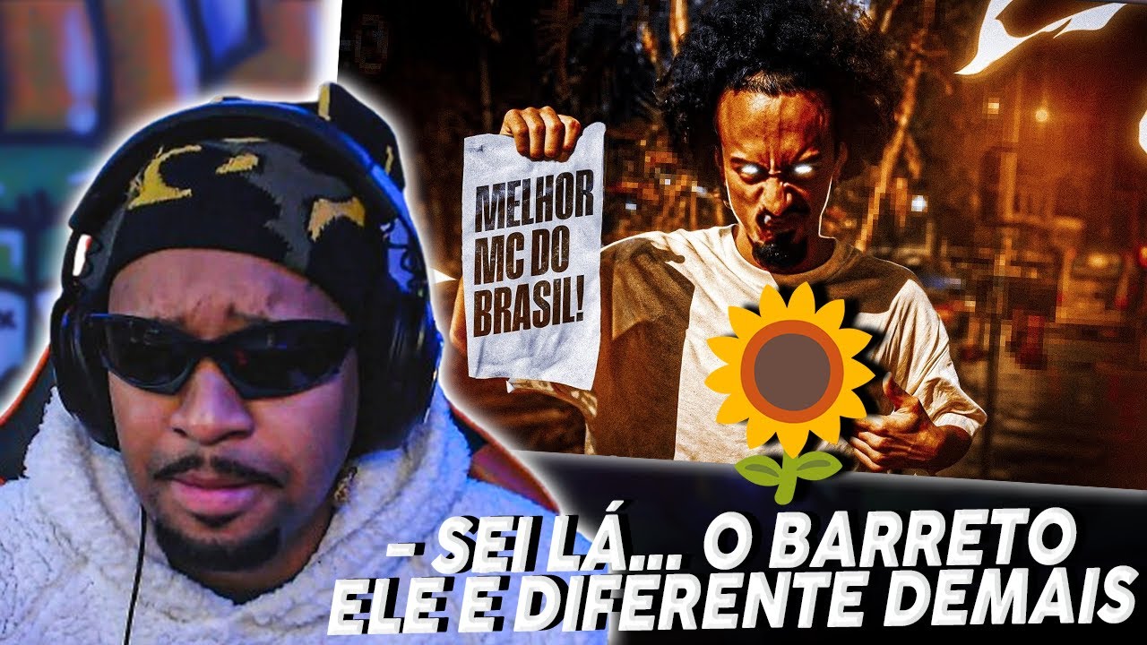 ALVA REAGE: BARRETO, o MELHOR MC do BRASIL!? 🌻
