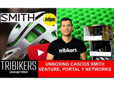 Unboxing y características cascos SMITH Venture, Porta y Network MIPS