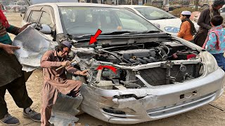 Denting Process Of Accidental Car Amazing