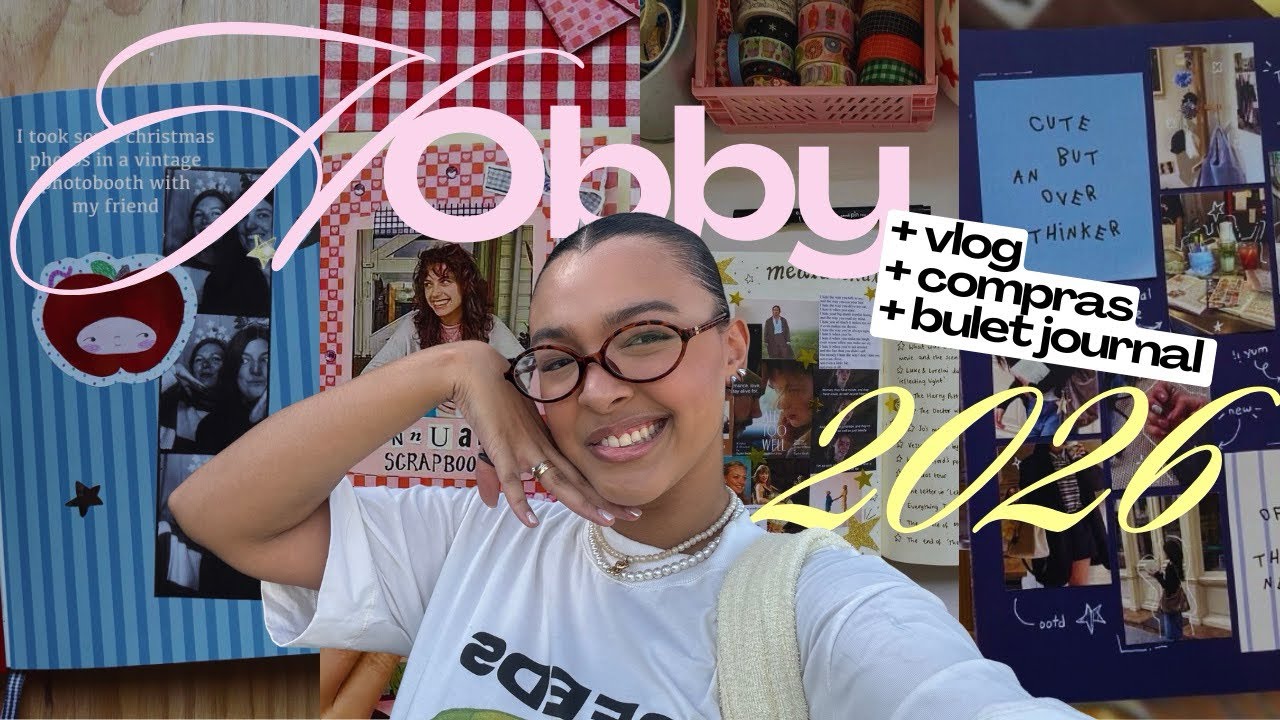 VLOG COMPRAS PARA MEU NOVO HOBBY DE 2026 | PRIMEIRO VÍDEO DO CANAL 