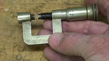MACHINE SHOP TIPS #21 Micrometers Part 1 tubalcain
