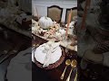 Let’s do a Thanksgiving Tablescapes. #thanksgiving #tablescapeideas