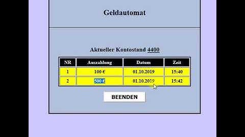 Textdatei speichern und auslesen mit W+ & A+ mit PHP Deutsch