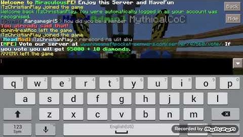 How to Use Action Command In Minecraft PE Server