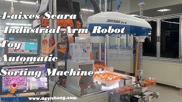 4-AIXES SCARA ROBOT ARM TOY AUTOMATIC SORTING MACHINE