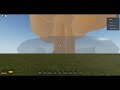 Nuclear bomb test (Roblox Ray's Mod)