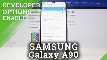 How to Enable Developer Mode in SAMSUNG Galaxy A90 5G – Developer Settings