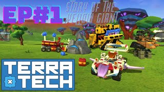 TerraTech - NEW LET'S PLAY SERIES, Ep 1 feeding the lazy miner and defending turrets!