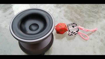 Magic YoYo Metal Skyva 5A demonstration.  Great Freehand YoYo!