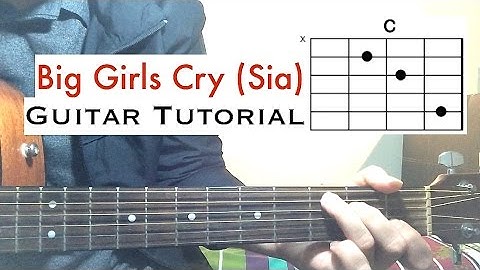 Big Girls Cry Guitar version - Guitar performance video thumbnail