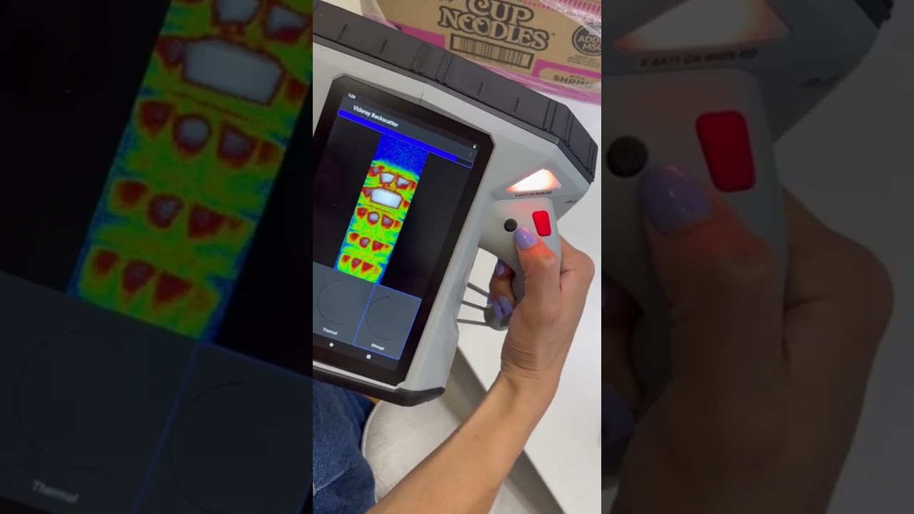 Portable X-Ray Scanning Cup Noodles 