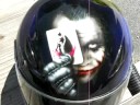 The dark Knight Joker Airbrush helmet