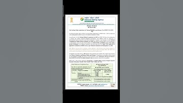 National Test Agency  NEET UG - 2023 Application form Start 6 March to 6 April 2023 #neet