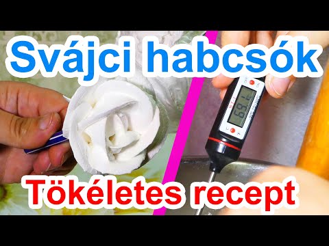 Videó: Svájci Habcsók Gyümölccsel