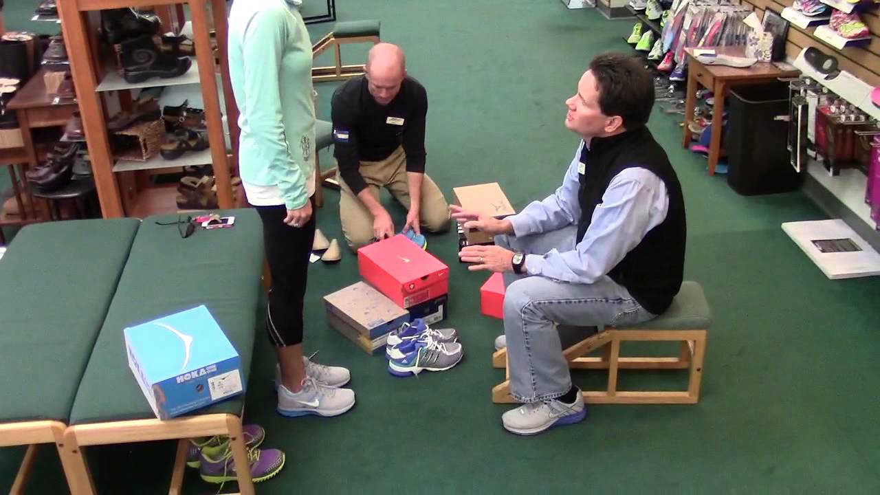 Kathy Tries Various Suitable Running Shoe Models at The Boulder Running Company