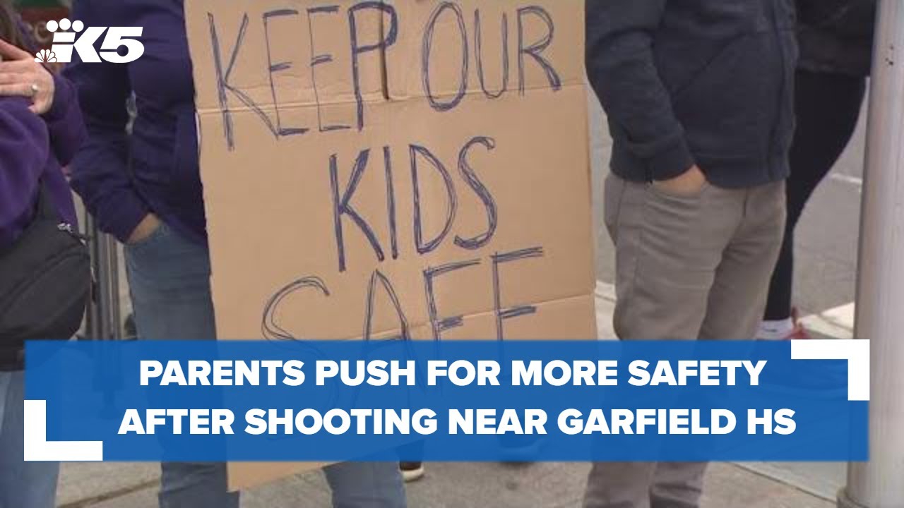 Parents protest outside Garfield High School calling for more safety ...