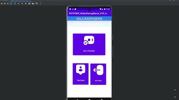 Aplikasi Perhitungan Gaji karyawan Menggunakan Android Studio