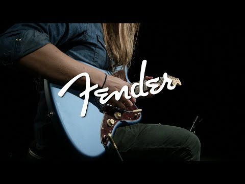 Fender American Performer Jazzmaster, Satin Lake Placid Blue | Gear4music demo