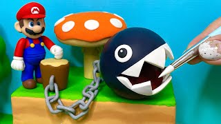 Making Chain Chomp From Super Mario Polymer Clay
