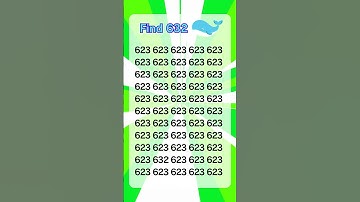 Check observation skill 69: only 7% people can find the number in 5 sec #shorts #spotthedifference